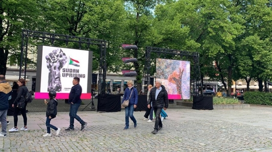 Mosaics Displayed at Oslo Freedom Forum, Norway